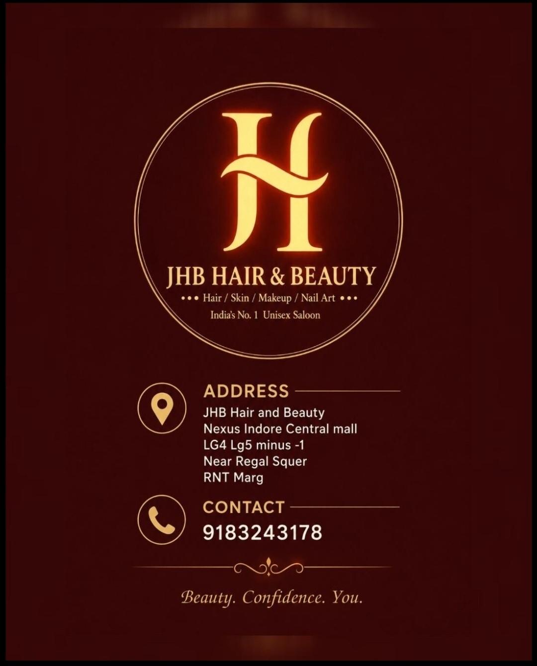 JHB Hair & Beauty - Full Logo